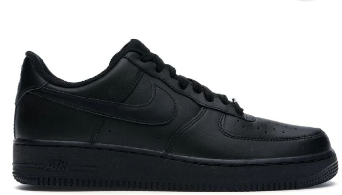 Nike Air Force '07 Black' (Unisex)